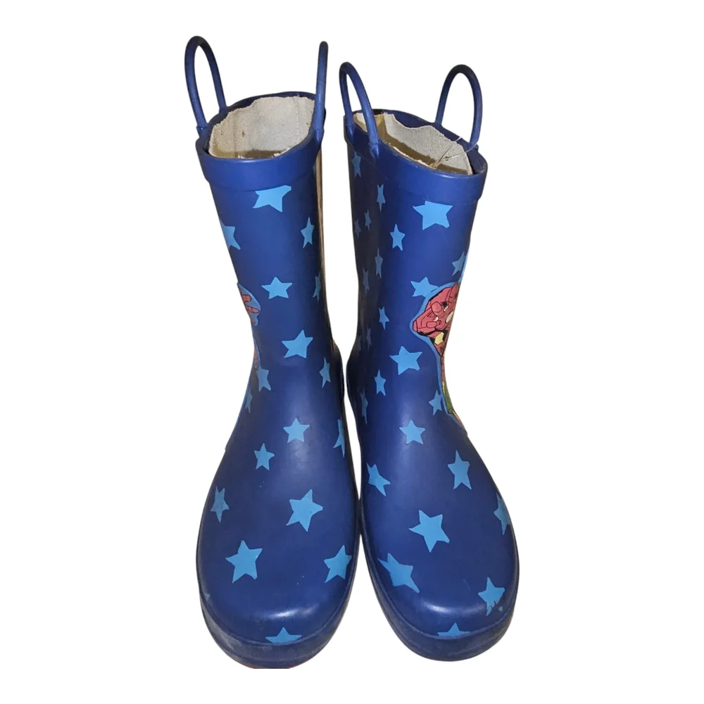 Marvel Kids Blue Superhero Rain Boots